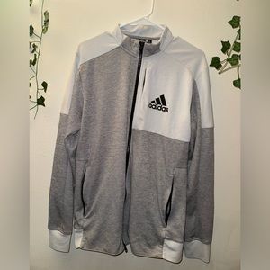 Grey adidas jacket